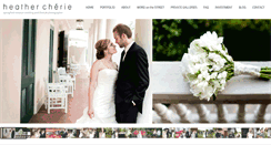 Desktop Screenshot of heathercheriephotography.com